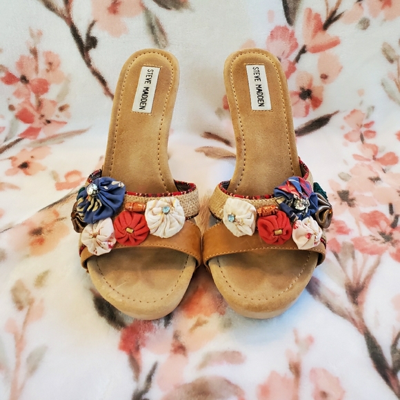 Steve Madden Shoes - (SOLD) Steve Madden Embellished Sandals